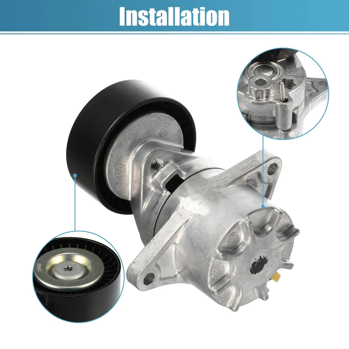 Belt Tensioner Pulley Assembly 38415 5080243AA for Dodge Sprinter 2500 3500 (2007–2009)