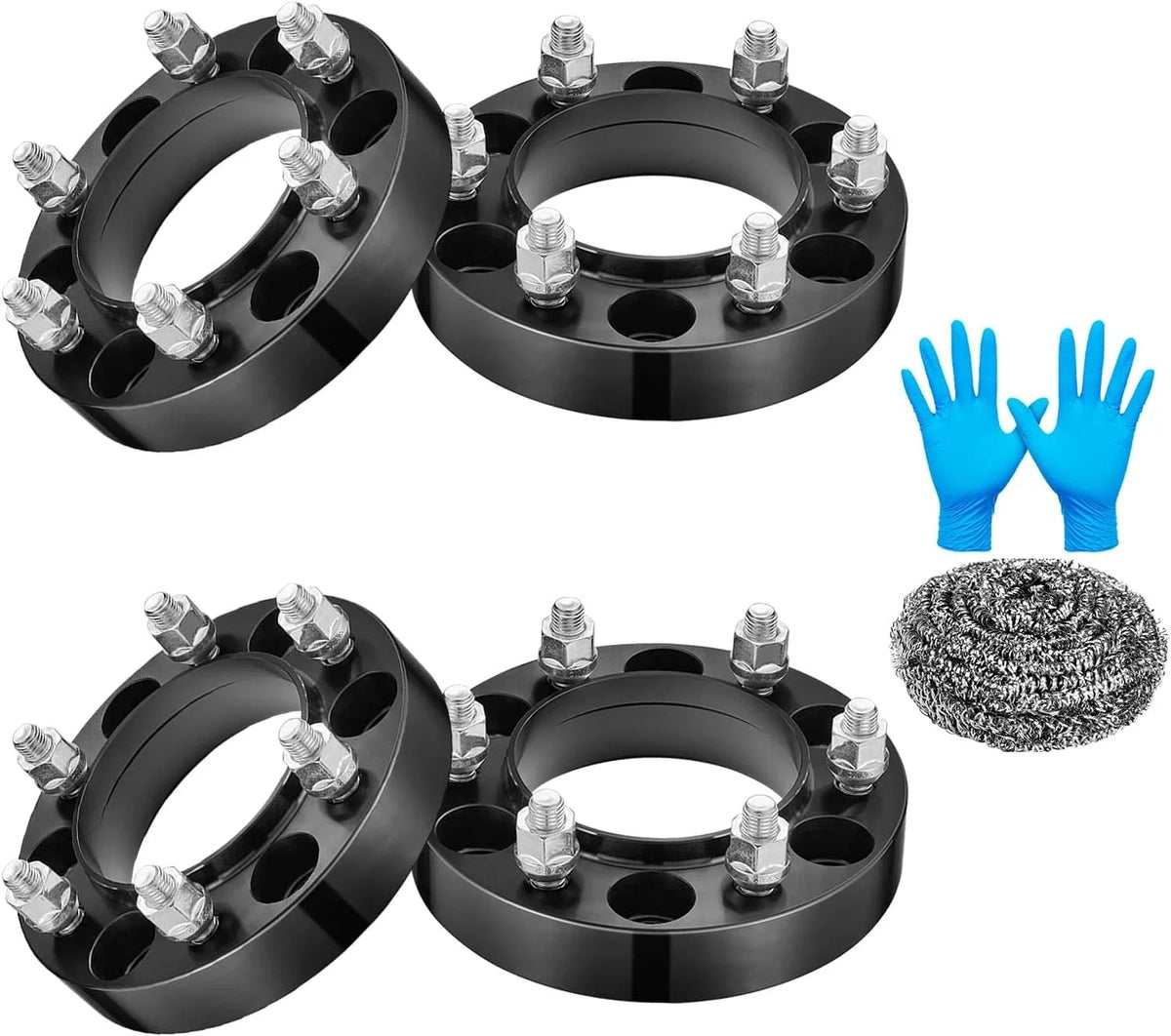 4X 1.25" 6x139.7 Hubcentric Wheel Spacers for Toyota FJ Cruiser Lexus GX460 (2007–2021)