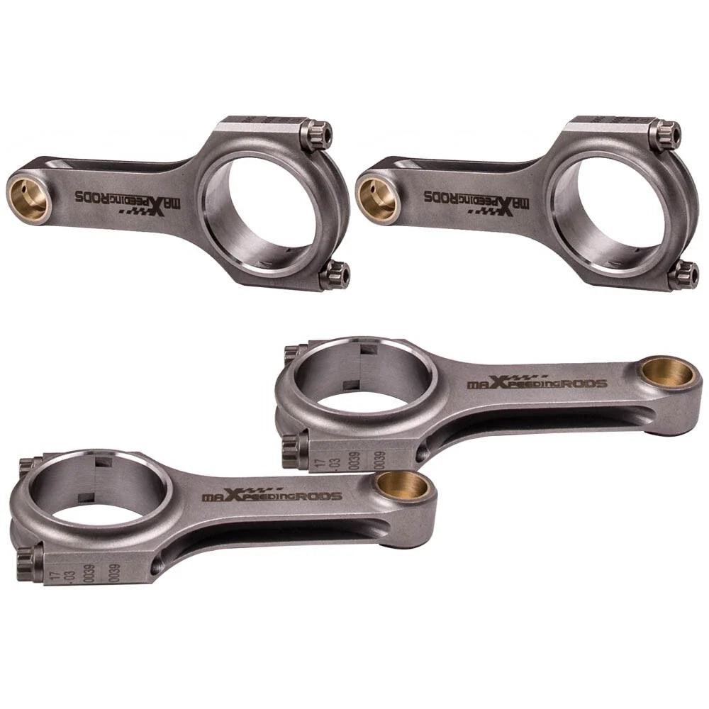H Beam Connecting Rods ARP2000 3/8" Bolts for Ford Kent Crossflow (1970–1980)