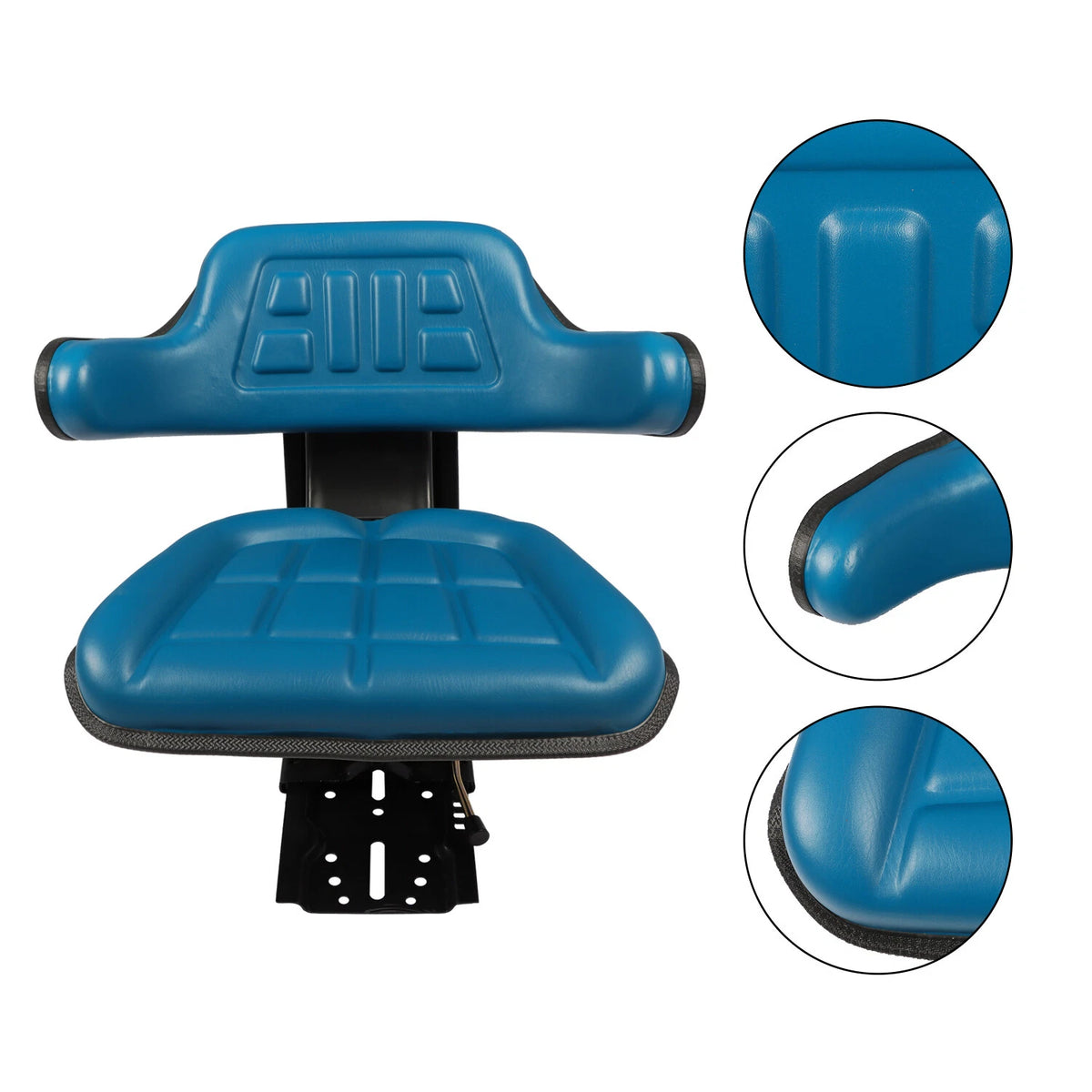 Blue Tractor Suspension Seat for Ford 2000, 2600, 2610, 3000, 4000, 3600, 4600