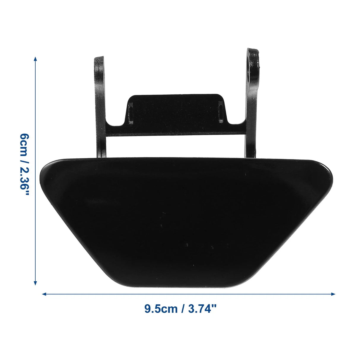 Left Headlight Washer Spray Nozzle Cover Cap for BMW 5 Series F10 Black