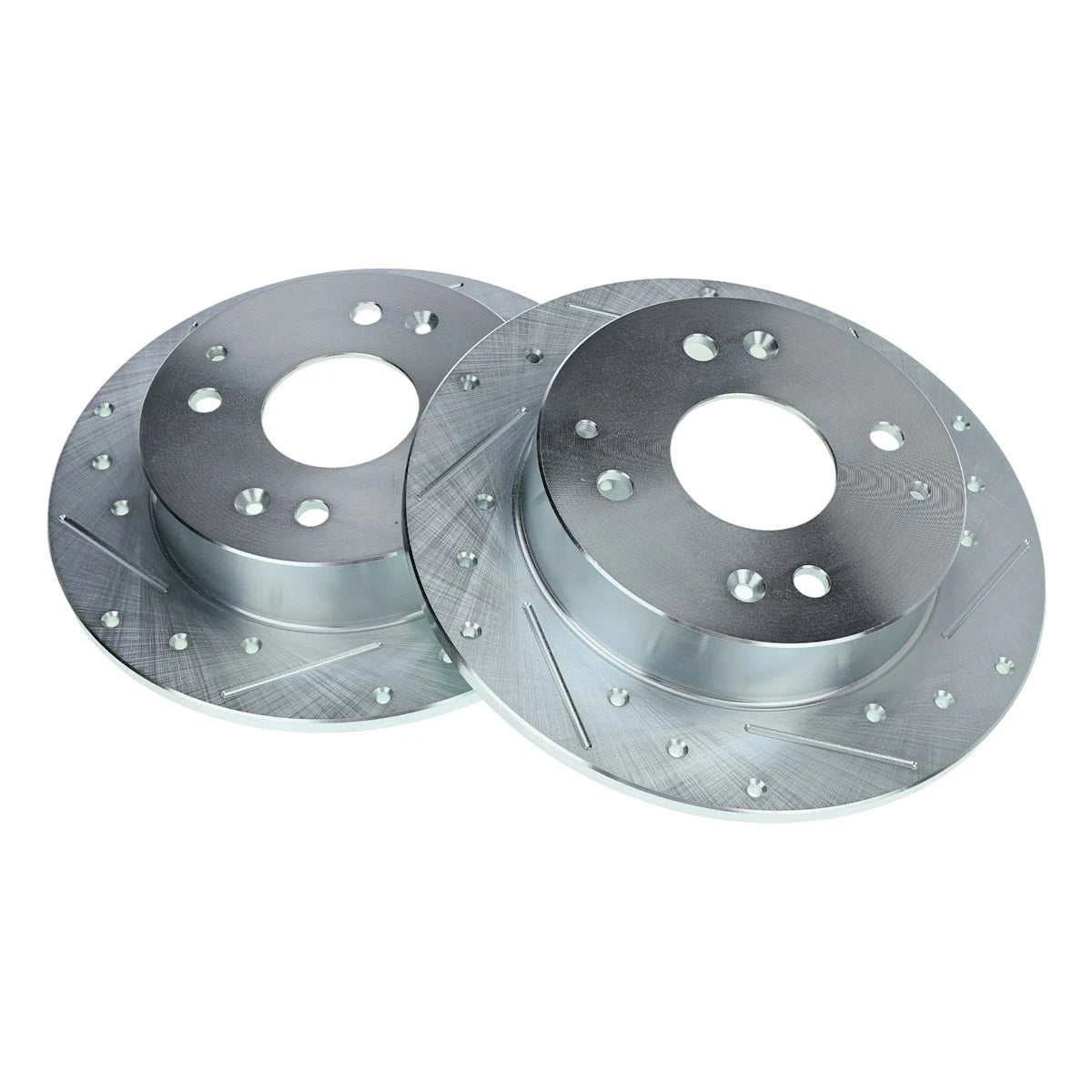 2X Brake Kit with Calipers for Honda Accord (1998–2002) 18103291, S31244