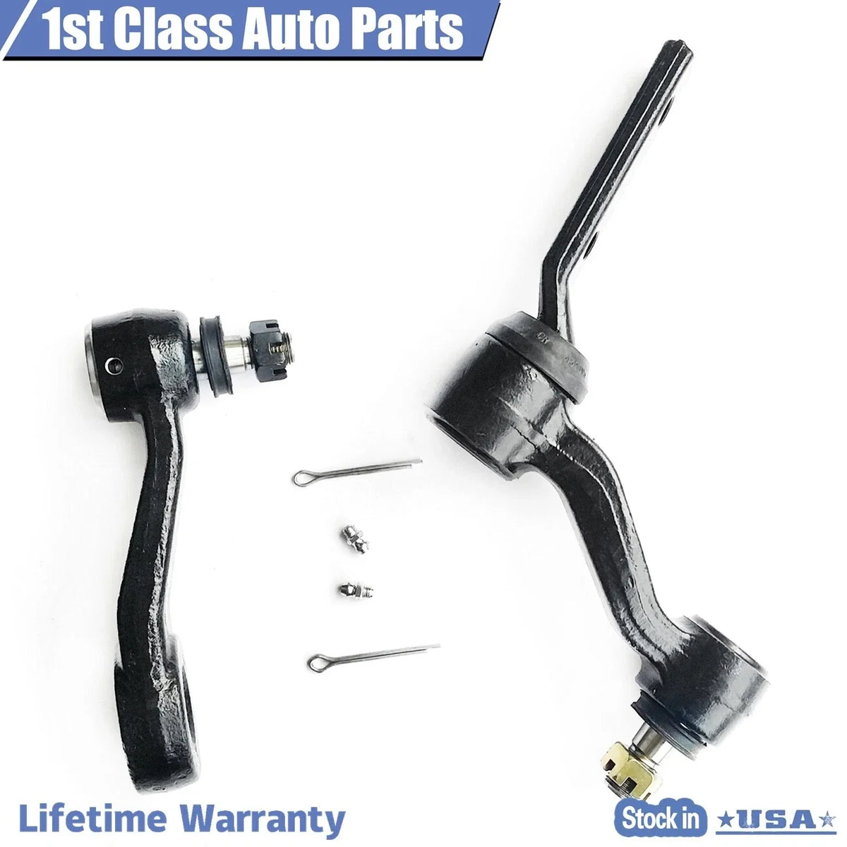 Front Idler and Pitman Arm Set for Chevrolet Blazer S10 GMC Jimmy (1983–2005)
