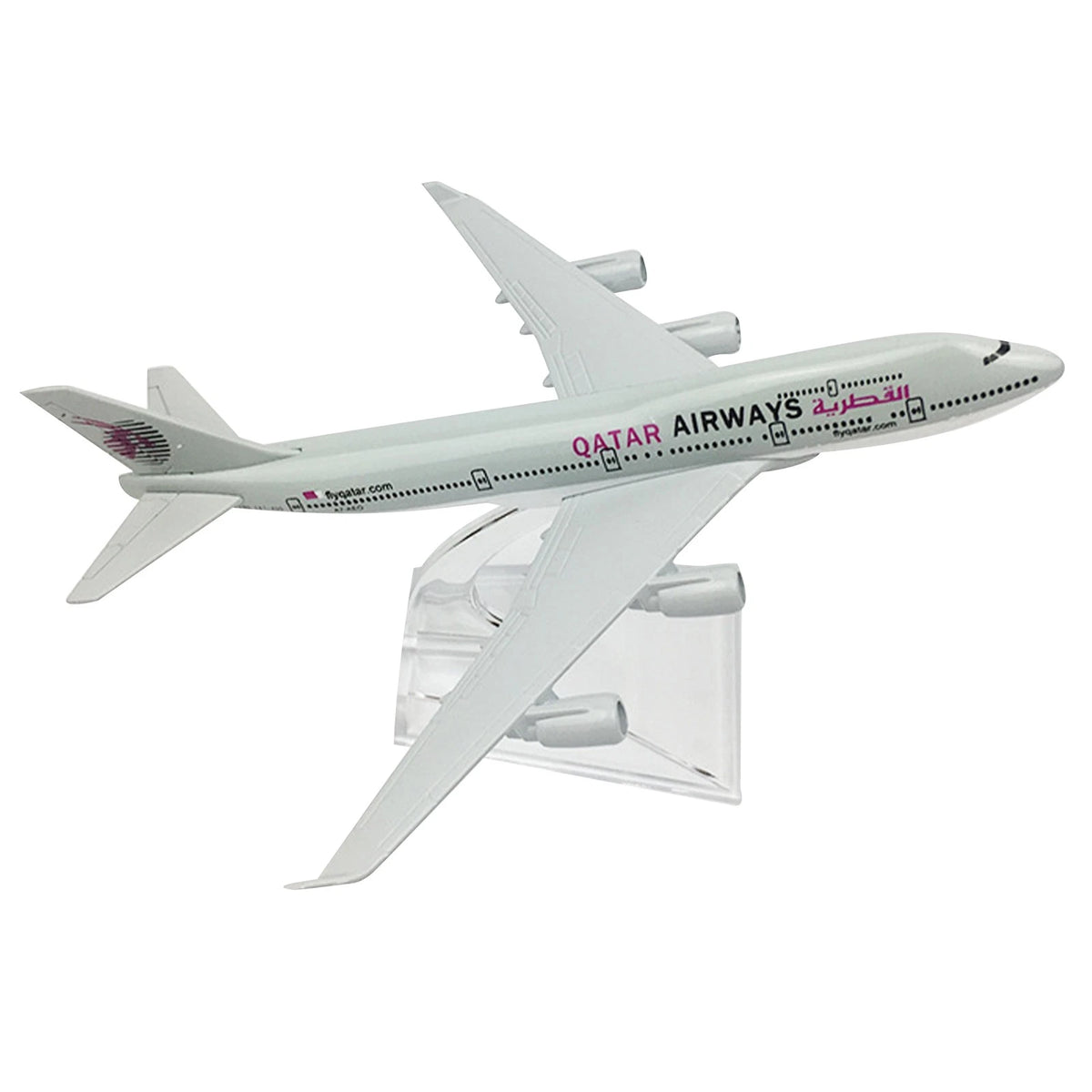 1/400 B747 Qatar Airways Diecast Airplane Model (No Known Part Numbers)