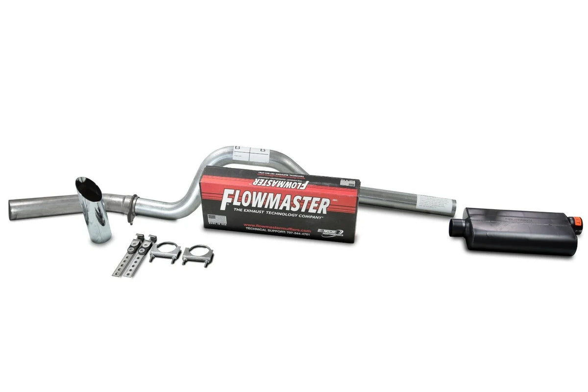3" Single Exhaust Kit for Dodge Ram 1500 (2009–2018) Flowmaster 50 Series Slash C