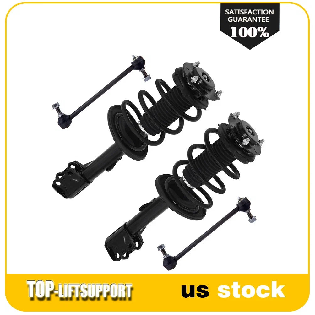 Front Struts & Sway Bar Links Suspension Kit for Toyota Highlander (2008–2013)