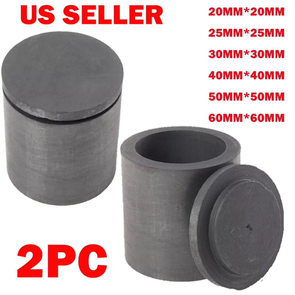 2X Graphite Ingot Crucible Mould for Melting Casting Refining