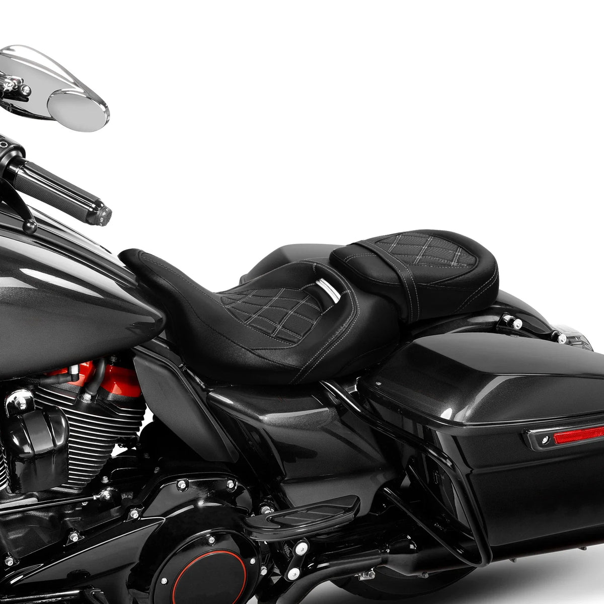Low-Profile Rider Seats for Harley CVO Street Glide (2009–2023)