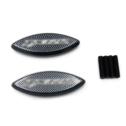 Mirror Block Off Base for Kawasaki Ninja ZX-12R (2000–2006) Carbon Style