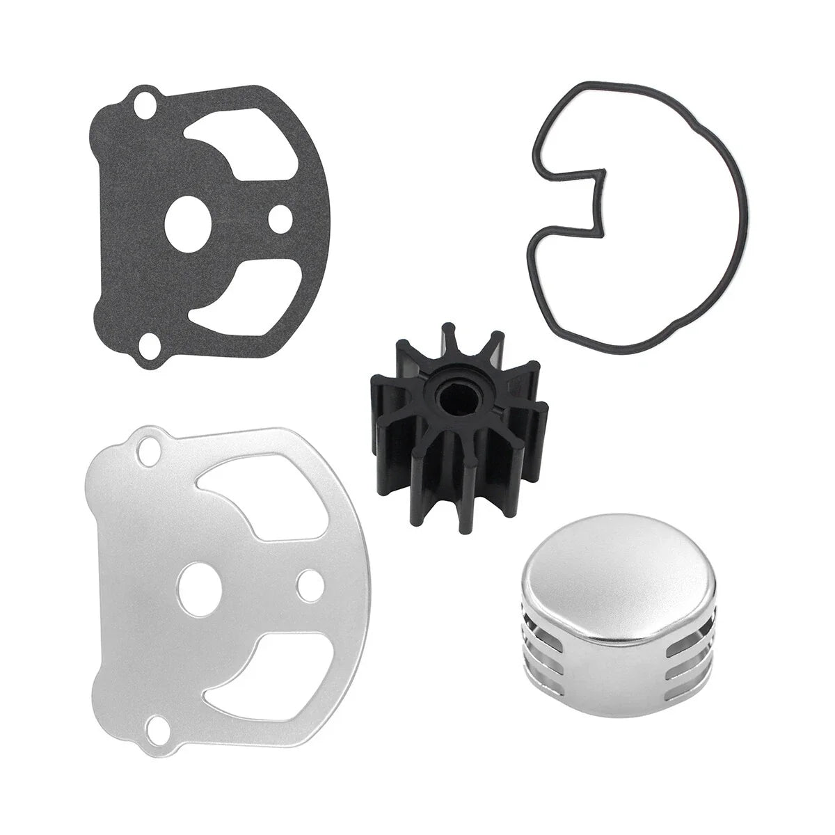 Water Pump Impeller Kit for Johnson Evinrude OMC Cobra Drives (Marine)
