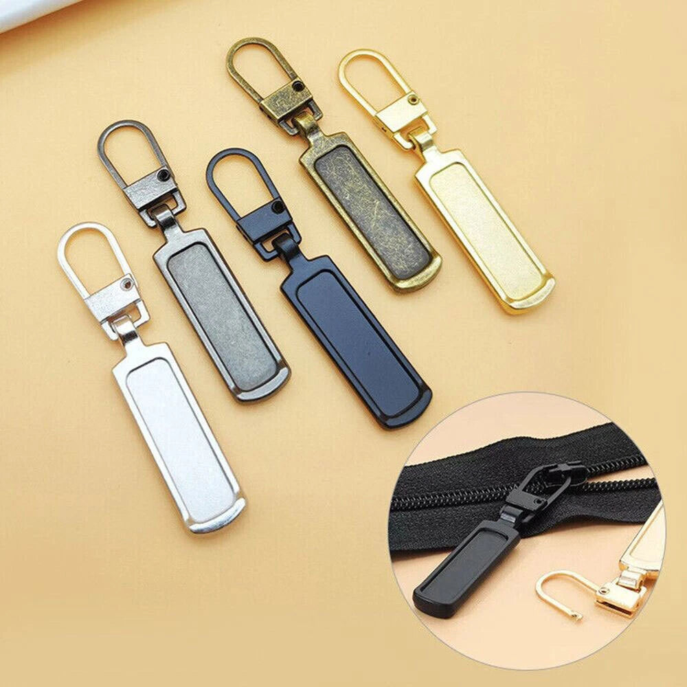 10/20 PCS Replacement Molded Slider Fix Zipper Repair Pull Tab Kit for