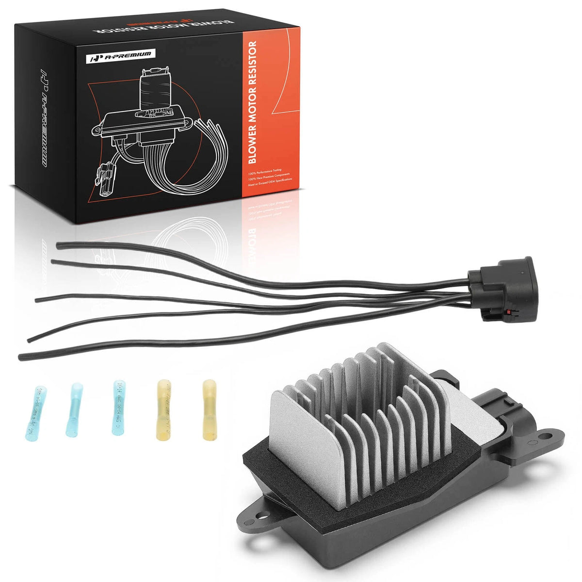 HVAC Blower Motor Resistor Kit for Ford F-250 F-350 Super Duty (2005–2007) - 2C3Z19E624AA, 6C3Z19E624AA, RU775