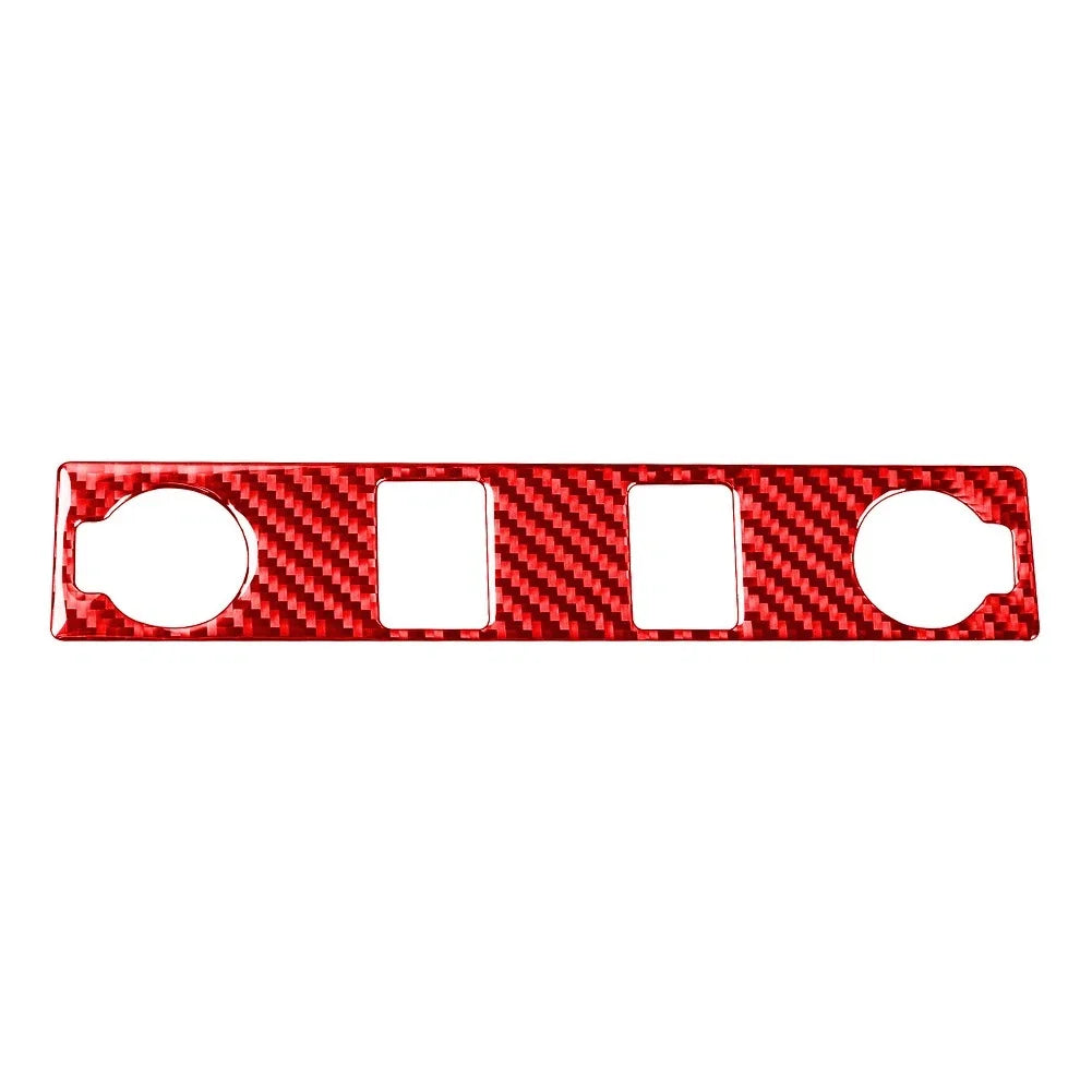 Cigar Lighter Panel Cover Trim for Toyota Tundra (2014–2021) - Carbon Fiber Look