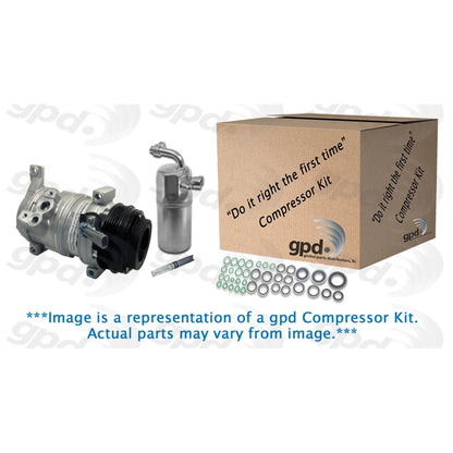 A/C Compressor with Clutch for Cadillac Eldorado (1993) 9612208, KIT06062153