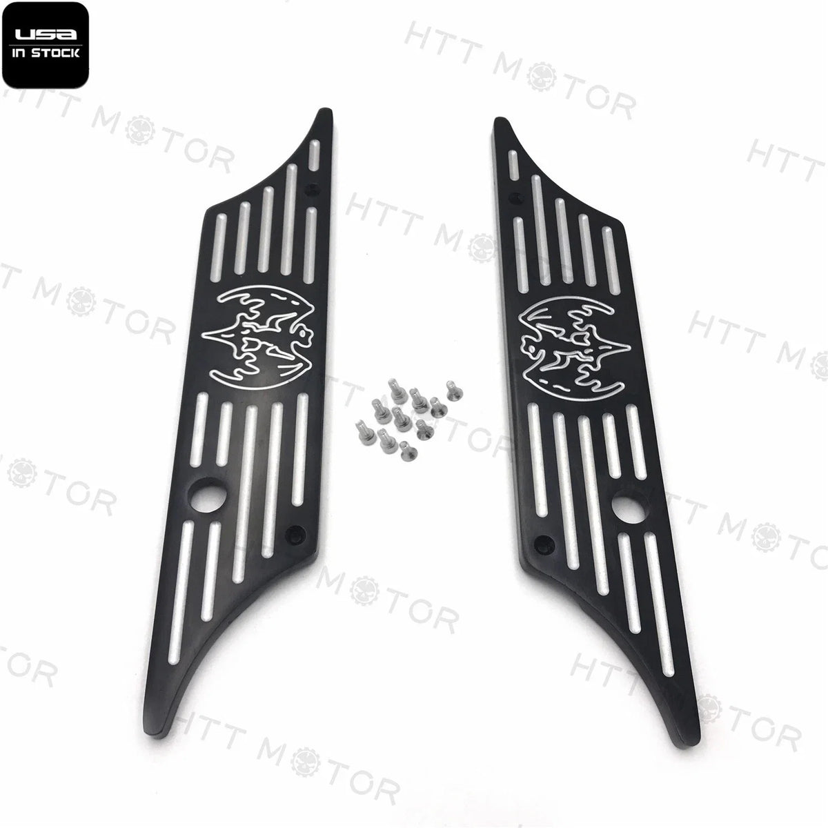 CNC Billet Aluminum Saddlebag Latch Cover for Harley Touring (1993–2013)