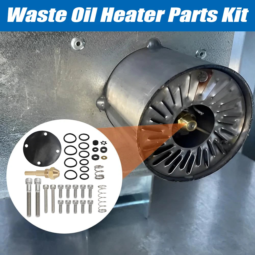 5 Part Tune Up Kit + Nozzle for Lanair MX150/200/250/300 Waste Oil Heater