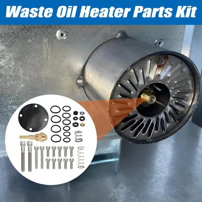 5 Part Tune Up Kit + Nozzle for Lanair MX150/200/250/300 Waste Oil Heater