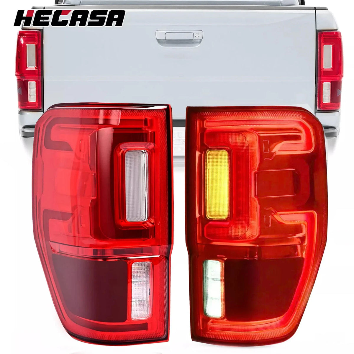 LED Tail Light Brake Lamp for Ford Ranger (2019–2023) - Blind Spot Model