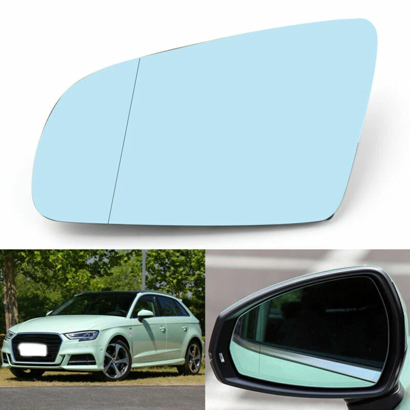 Left Driver Side Rearview Mirror Glass for Audi A4 B6 B7 A6 C6 (2005–2008) CMR-B023-Left