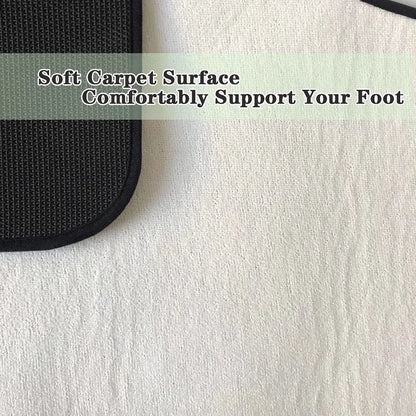 Set of 4 All-Weather Rubber Floor Mats for SUV, Truck, Van