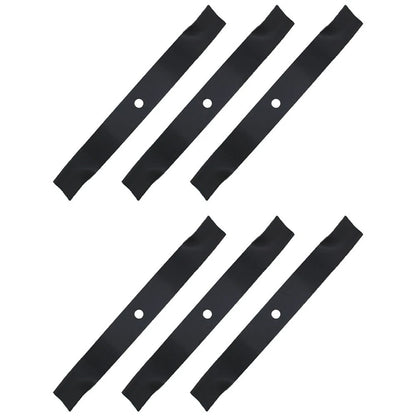 Set of 6 High Lift Mower Blades for John Deere Mowers (72" Deck)