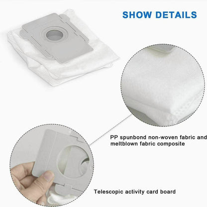 6 Packs Vacuum Bags for iRobot Roomba i3+ i6+ i7+ i8+ s9+/Plus