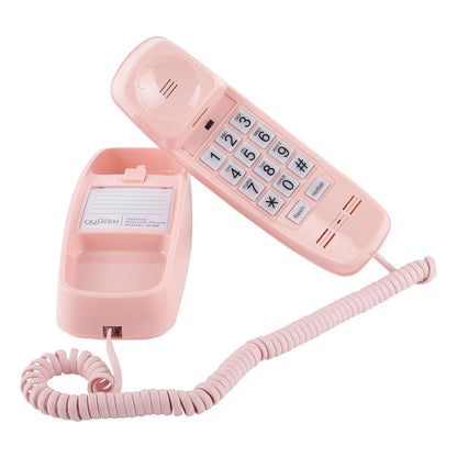 Pink Landline Phone Inspired by 90s Vintage Princess