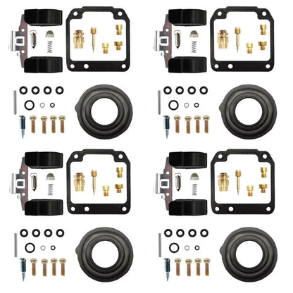 4X Carburetor Repair Kit for Yamaha XJ550 (1981–1983)