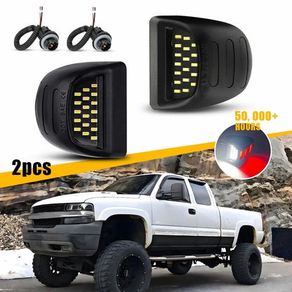 LED License Plate Light Tube for Chevy Silverado 2500HD (2001–2014) PY