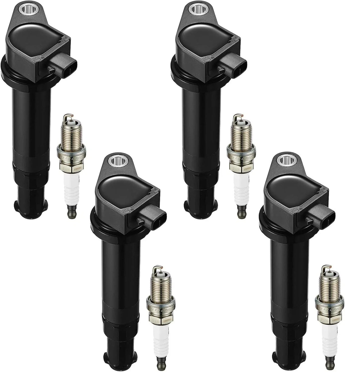 Ignition Coils & Spark Plugs for Hyundai Accent, Kia Rio, Rio5 (UF499)