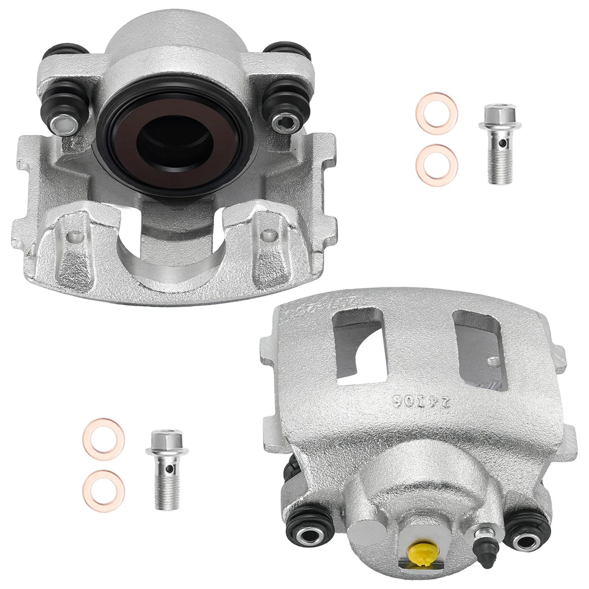Brake Calipers for Jeep Wrangler TJ (2003–2006) Front Pair, Fits Wagoneer 1990