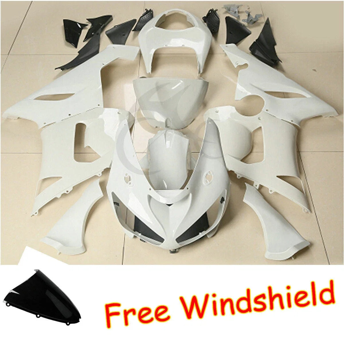 Fairings Bodywork Kit for Kawasaki Ninja ZX6R (2005–2006)