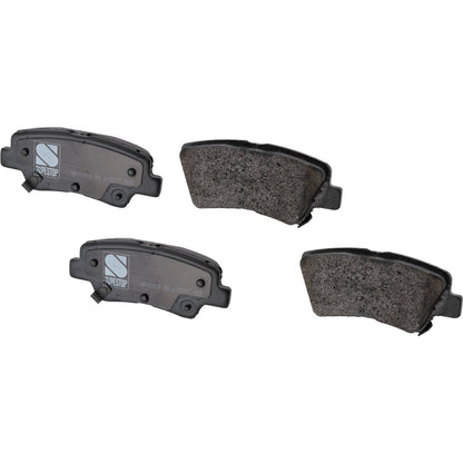 Set of Front & Rear Brake Pads for Kia Forte Forte5 (2017–2018)