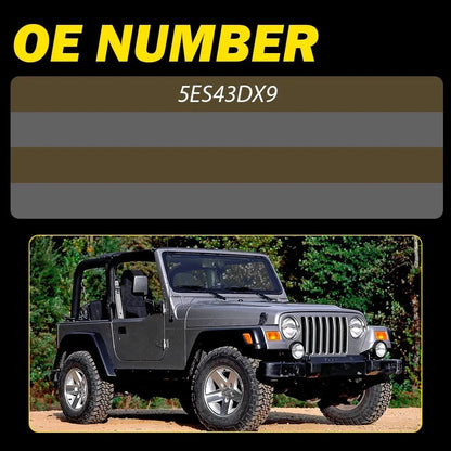 2Pcs Inner Door Handle Grab for Jeep Wrangler TJ (1997–2006) 5ES43DX9