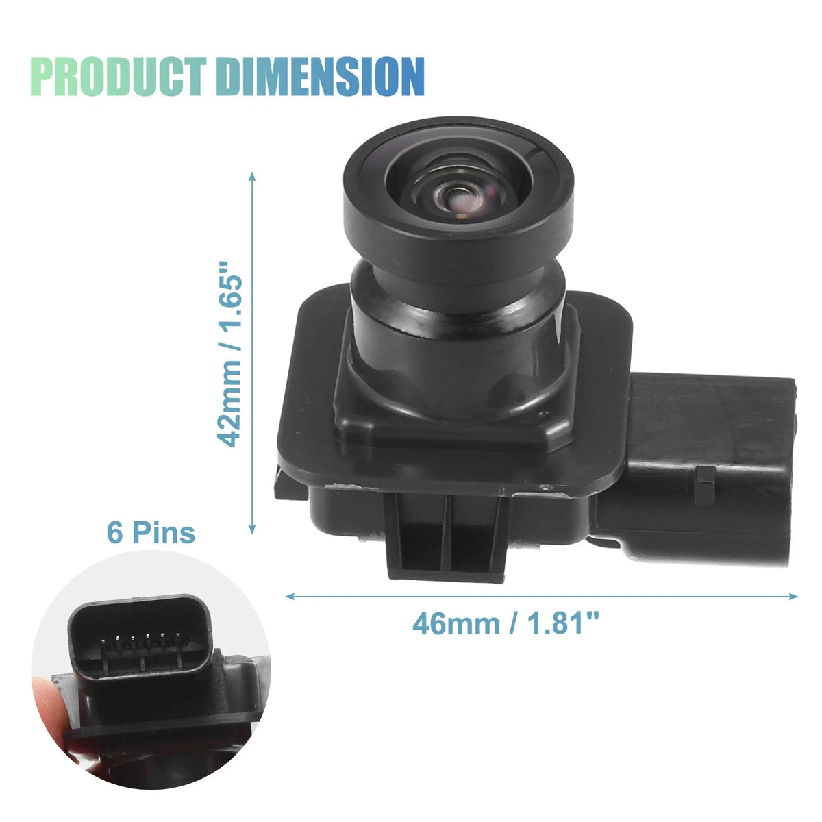 Set of 1 Rear View Backup Reverse Camera for Ford Transit (2014–2023) No.CK4Z19G490A