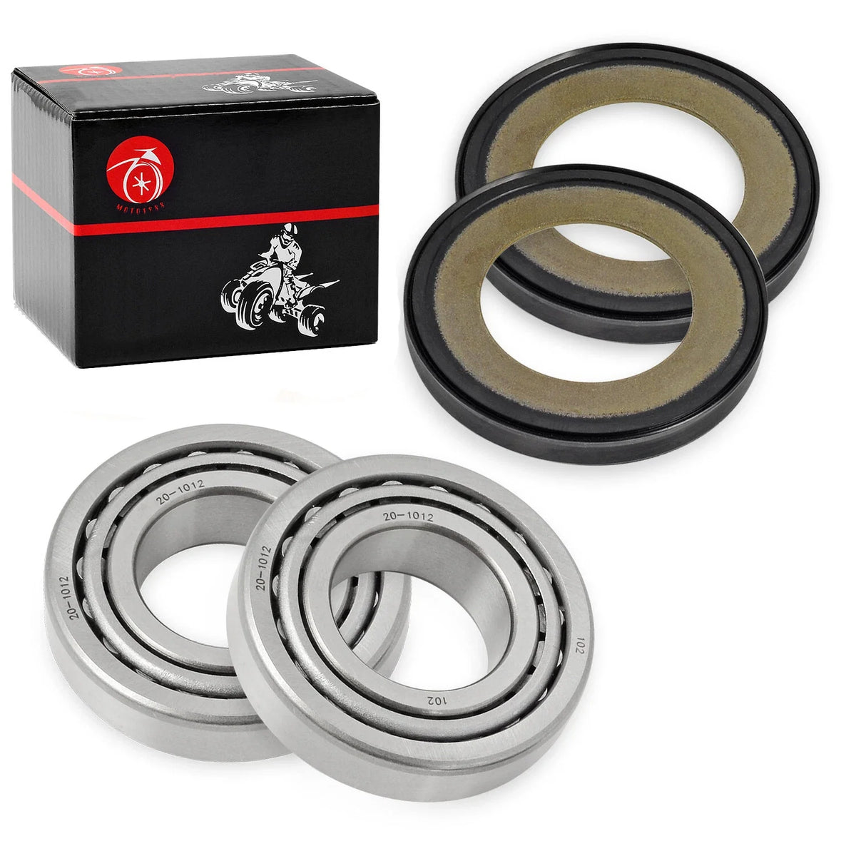 Steering Head Bearings & Seals Neck Post Kit for Sportster 1200 (1988–2016)