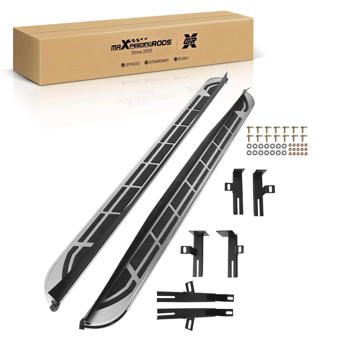 Set of 2 Non-Slip Running Boards for Infiniti JX35 QX60 (2013–2021)