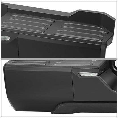 Rear Step Bumper for Toyota Tundra (2022–2026) Black w/o Sensor Holes