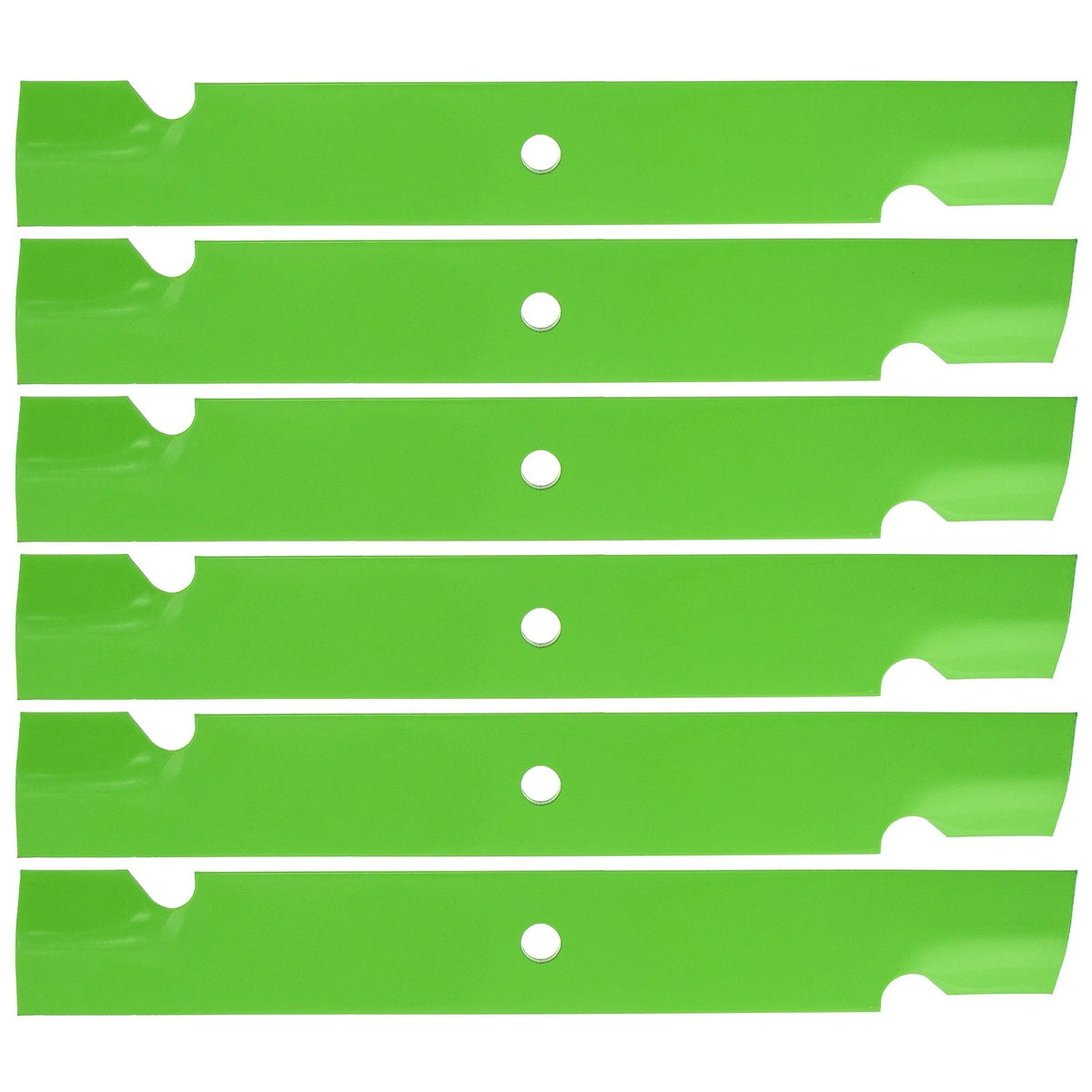 6-Pack LawnRAZOR Blade for Schiller Plus 52 20HP (Part Numbers: 038-3000-00, 539101485, 7075751)