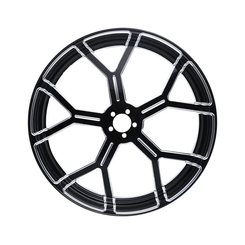 26" x 3.5" Front Wheel Rim w/ Single Disc Hub for Harley Road Glide (1997–2021)