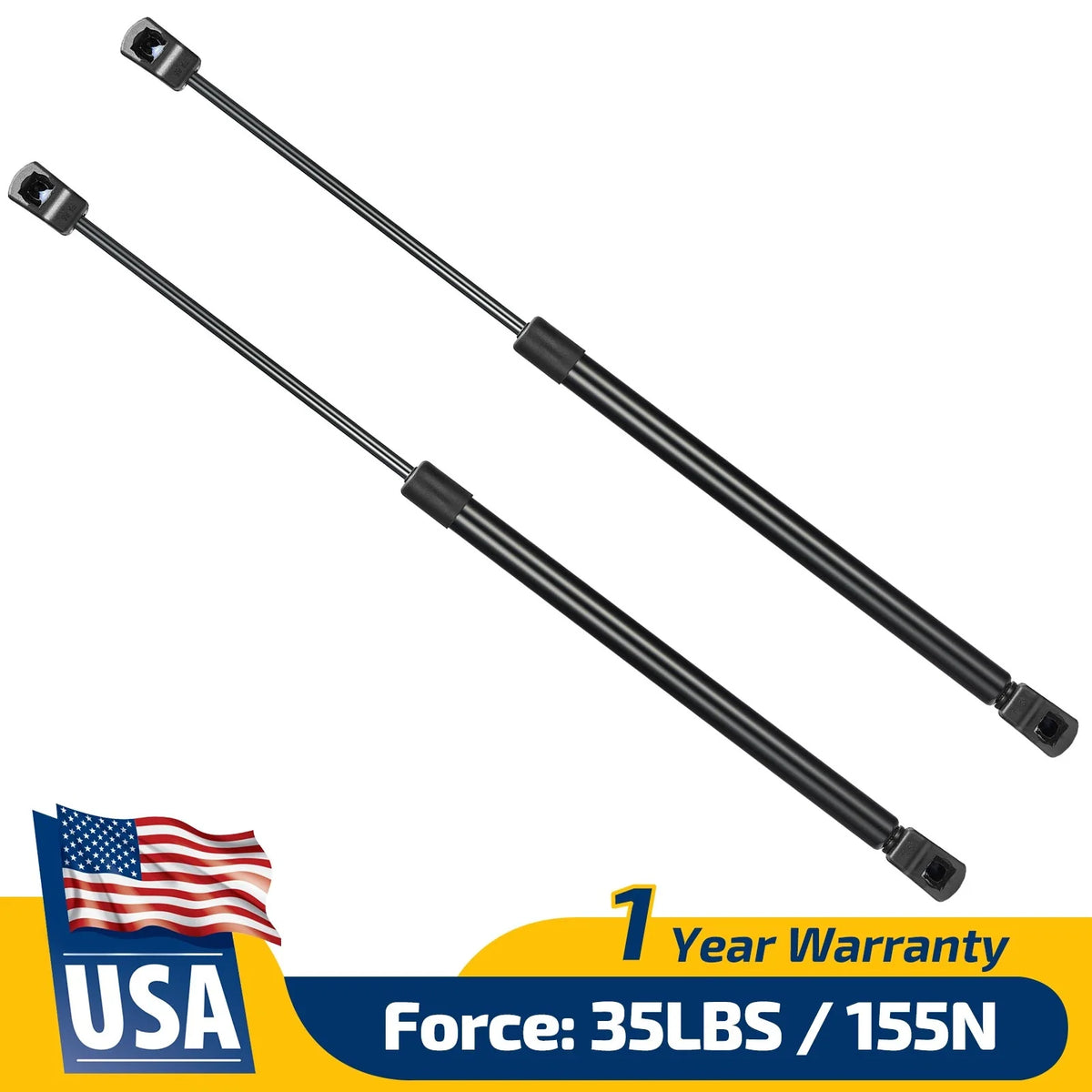 Pair 17" Gas Shock Strut for Trap Door Shed Window (C16-20195)