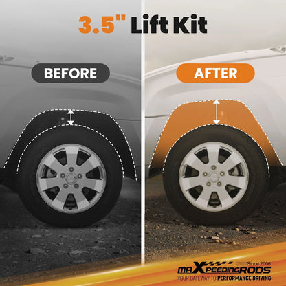 3.5" Lift Kit with Shocks for Jeep Wrangler JL Unlimited (2018–2023)