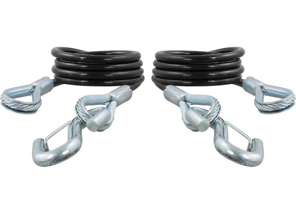 Curt 80136 Trailer Safety Cable for 3500 lb Capacity (Fits )
