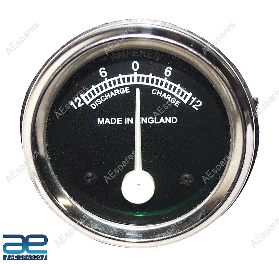 12 Ampere Meter Ammeter for Universal Fit Tractor Car Jeeps