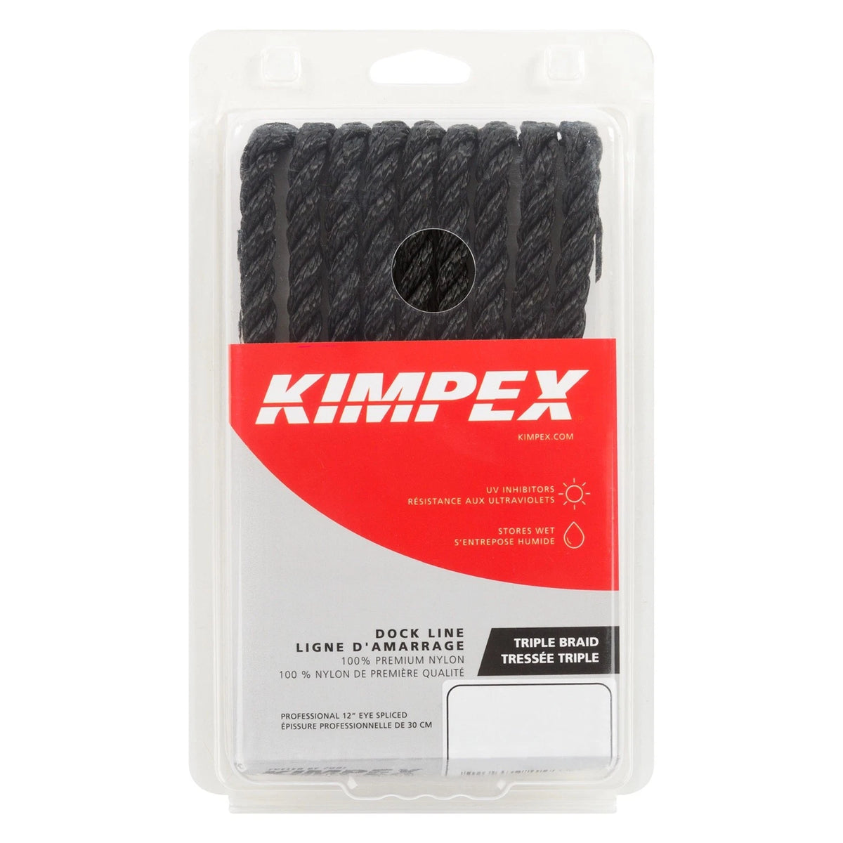 3-Strand Twisted Dock Line Nylon for Kimpex (748559)