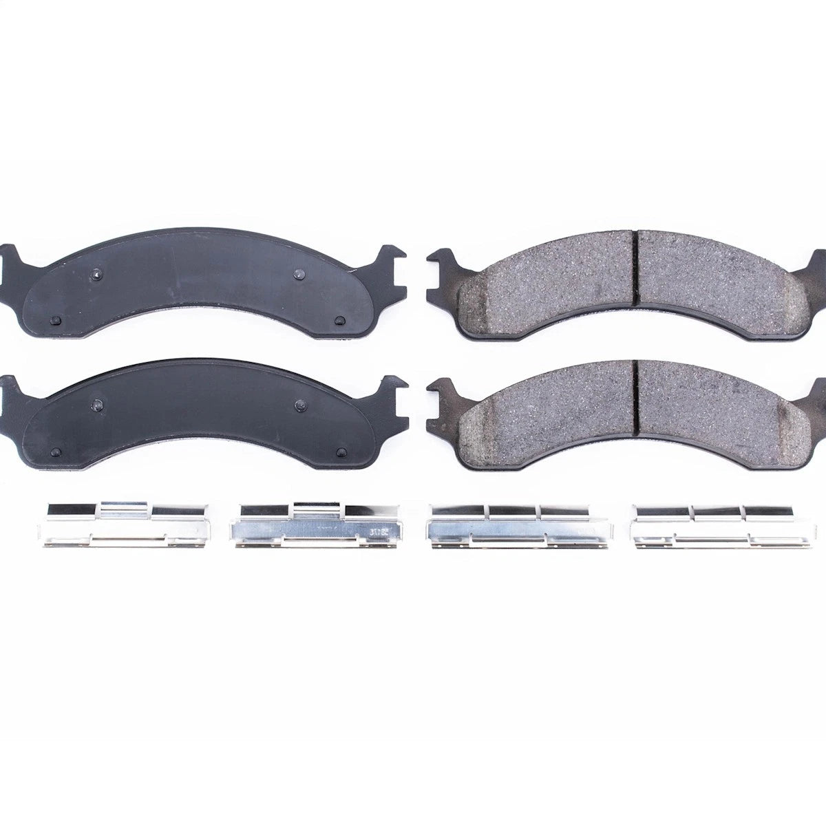2X Powerstop Brake Pad Sets 17-821 for Dodge Ram 2500 3500 (2000–2002)