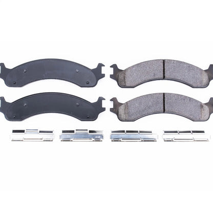 2X Powerstop Brake Pad Sets 17-821 for Dodge Ram 2500 3500 (2000–2002)