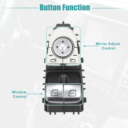 Set of 1 Power Window Switch for Mercedes-Benz C300 C43 C63 (2015–2020) No.A2059050202