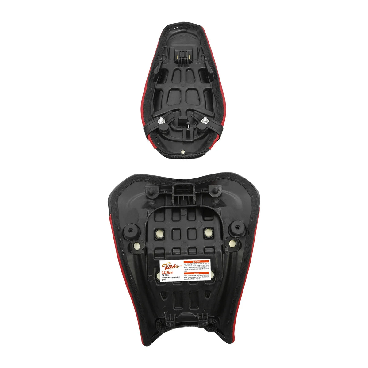 Driver Passenger Seats for Kawasaki Z900 (2017–2023) Black
