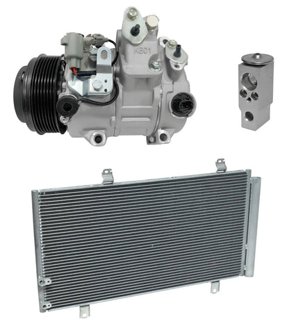 A C Compressor Kit With Condenser for Lexus ES350 3.5L (2007–2012)